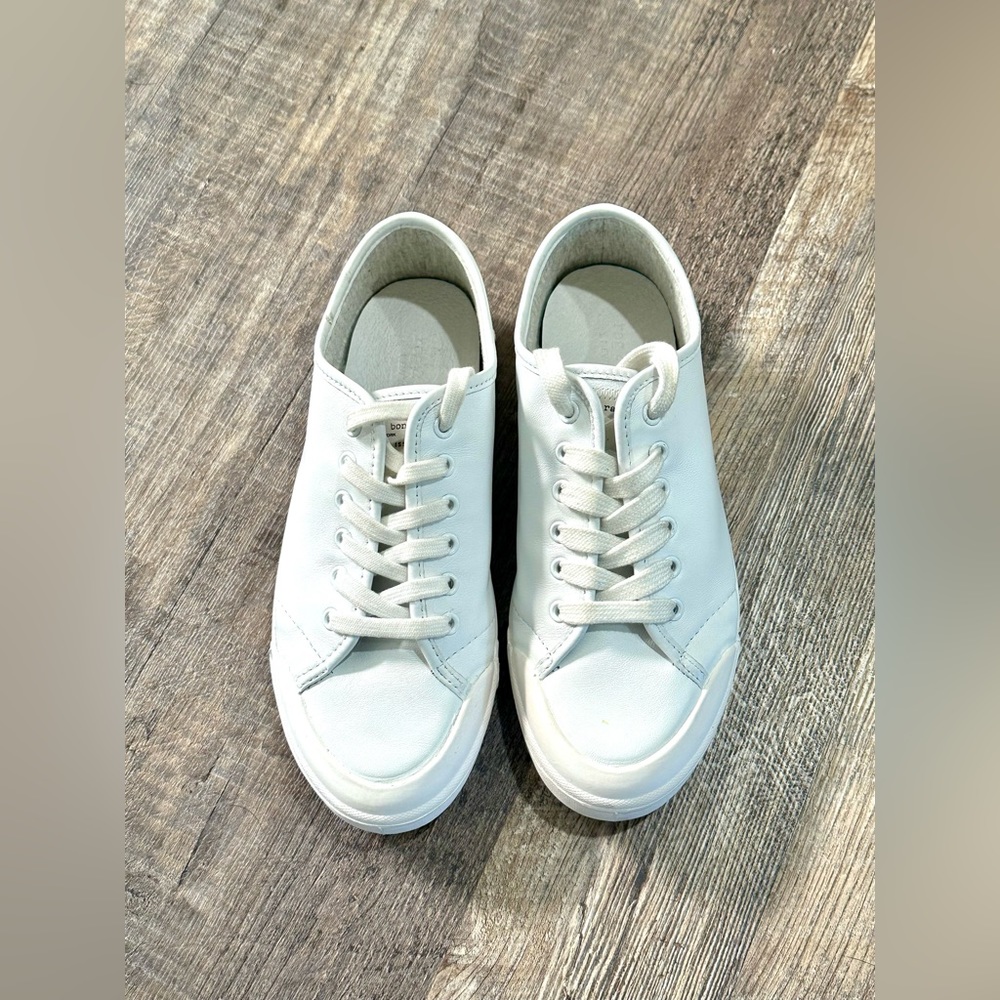 Women’s Rag & Bone Authentic White Sneakers- Size 7 (37.5)
